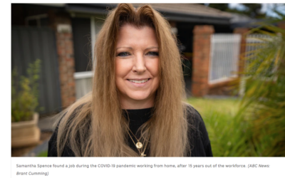 Women finding part-time work