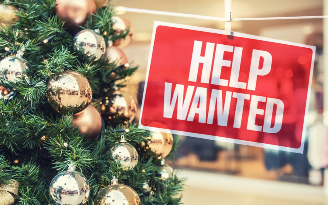 Shopping for Christmas casual work