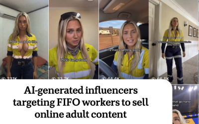 AI influencers target FIFO workers to sell porn